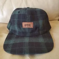 FTC チェック柄　キャップ