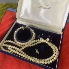 ☆【アコヤ真珠】 ネックレス イヤリング ブレスレット