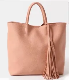 ★RODE SKO★タッセル付★2WAY★ピンク★トートバッグ★美品★