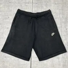 NIKE スウェット ハーフパンツ ショートパンツ スウッシュロゴ 刺繍 ナイキ