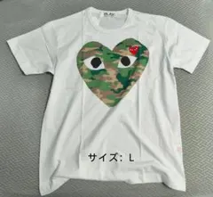 新品未使用 PLAY 迷彩ハート TシャツS - メルカリ