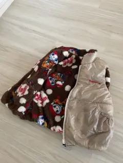 一度のみ使用★ daddy oh daddy リバーシブル　中綿ベスト　120