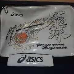 アシックスエナメルバッグ