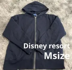 Disney Resort フルジップ パーカー ジャンバー アウター Mサイズ