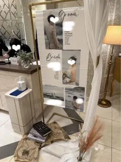 タペストリー用ゴールド枠