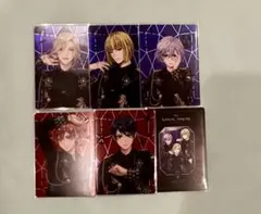 ツイステ／オーロラカード／ブレイジングジュエル／エース／デュース／ヴィル／エペル