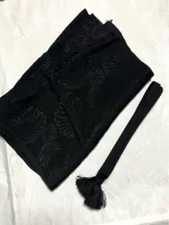 黒帯揚げ帯締めセット