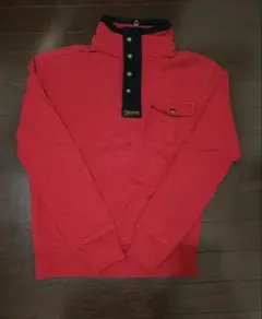 POLO RALPH LAUREN 古着レッド ハーフジップ カットソーのサムネイル