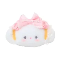 ホワイトフリルデザインシリーズ シークレットヘアクリップ こぎみゅん