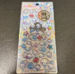 メルカリ最安！【光るジュエルプチドロップステッカー　あわわ】