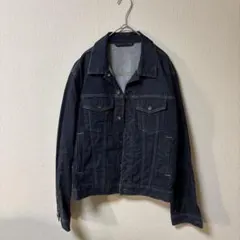GU デニムジャケット Sサイズ ダークブルー