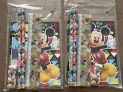 ディズニー ミッキーマウス 子ども用文具セット 2セット