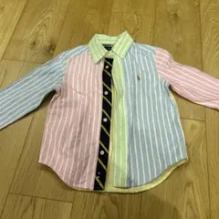 ラルフローレン　Ralph シャツ　ストライプ　3T