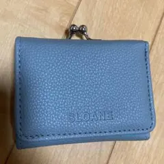 SLOANE がま口三つ折り財布　大人のおしゃれ手帳　新品・未使用品
