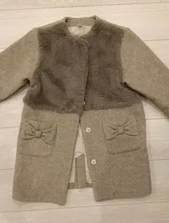 après les cours 上品☆可愛いブラウンコート 130