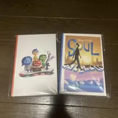 PIXAR happyくじ　I賞ポストカードブック 2冊セット