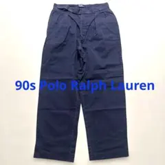 90s Polo Ralph Lauren ポロ　ラルフローレン ワイドパンツ