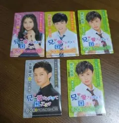 兄に愛されすぎて困ってます 特典ミニクリアファイル 5枚セット