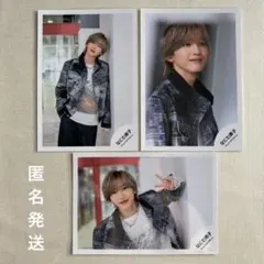 なにわ男子　道枝駿佑　公式写真　コイスルヒカリ