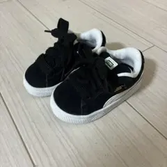 PUMA ブラック キッズスニーカー　13cm