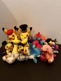 ポケモンセンター限定ぬいぐるみまとめ売り　ギルガルドや2016年限定ラティオス
