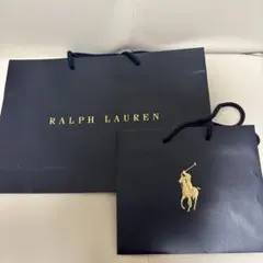 ポロ ラルフローレン ショッパー 紙袋 2セット