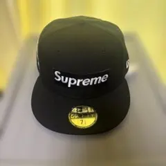 未使用早者勝Supreme mistercartoonコラボキャップ 7 3/8 - メルカリ