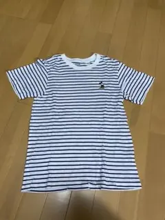 ユニクロ ボーダー Tシャツ　ミッキーマウス