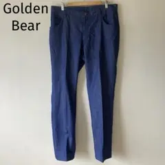 大きいサイズ　Golden Bear イージーパンツ　スラックス　ブルー　爽やかのサムネイル