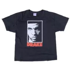 古着 DRAKE フェイス プリント Tシャツ