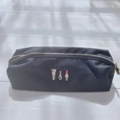 マリークワント　ブラック　ペンケース