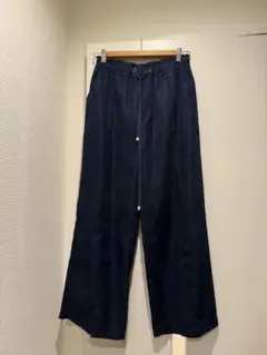GALLARDAGALANTE ワイドパンツ ネイビー