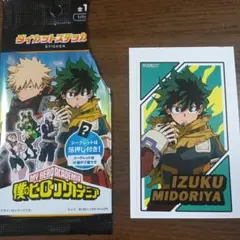 僕のヒーローアカデミアダイカットステッカー シークレット　緑谷出久