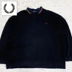【早い者勝】FRED PERRY × beams ロングポロシャツ　ブラック　M 早い者勝】FRED PERRY × beams ロングポロシャツ ブラック M - メルカリ