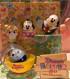 ディズニーイースターガチャガチャ 2017 フルコンプ 4個セット
