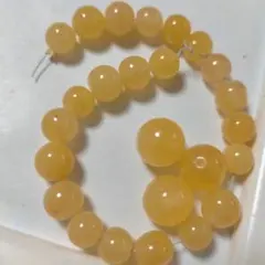 天然石大粒 ゴールデンカルサイト 金運アップ 大粒他 1連まとめ売り