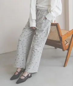 グローバルワーク 総柄スウェットパンツ/659140 グレー M