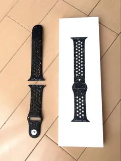 Apple Watch用 ブラック シリコンバンド