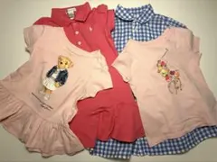 ラルフローレン　女の子　夏物　４点セット　18m-24m（80-90サイズ）