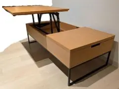 【seia526様専用】昇降式センターテーブル 120cm幅（ニトリ）のサムネイル