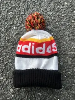 adidas ドイツ代表カラー・ポンポン付き ニット帽