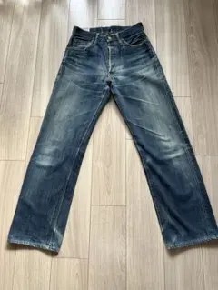 大人気‼️空比古】45rpm studio セルビッジ ストレートデニム W31 