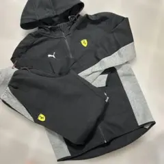 PUMAジャージ フェラーリコラボ 上下セットMサイズ