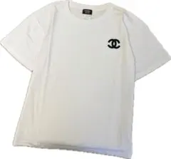 CHANEL シャネル ココマーク 刺繍 半袖 Tシャツ 38 ヴィンテージ CHANEL シャネル ココマーク 刺繍 半袖 Tシャツ 38 ヴィンテージ