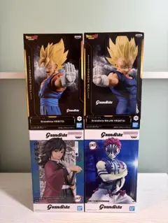 Grandista ドラゴンボール 鬼滅の刃 フィギュア 4種セット