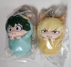 僕のヒーローアカデミア おくるみマスコットチャーム 緑谷・爆豪