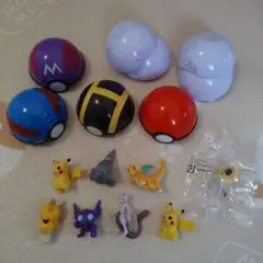 ポケモンゲットコレクション　モンスターボール　カイリュー　ミュウツー　8点