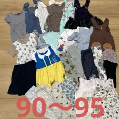 ☆夏服　女の子 まとめ売り 90 95 子供服 ワンピース　25点☆