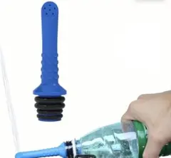 携帯用洗浄器プラグ　各種ペットボトル等対ウォシュレット
