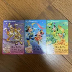 東京ディズニーリゾート　記念カード